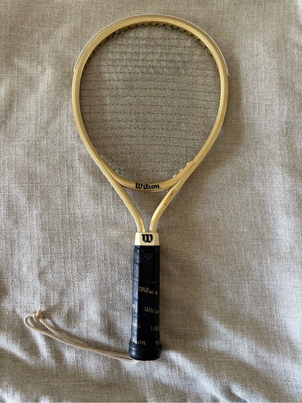 Wilson Prestige Racket Racquetball Gold Black Vintage